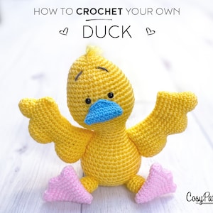 Duck crochet PATTERN , PDF instant download amigurumi PATTERN