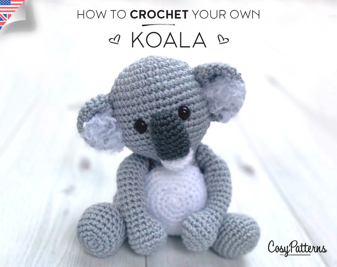 Koala Crochet PATTERN , PDF Instant Download Amigurumi PATTERN - Etsy