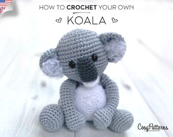 Koala crochet PATTERN , PDF instant download amigurumi PATTERN