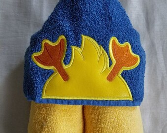 Kids Hooded Towel,Duck Kids Hooded Towel,Childs Hooded Towel,Personalized Kids Hooded Towel,Duck Hooded Bath Towel,Kids Gift,Kids Bath Towel