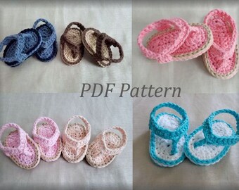 Pattern Crochet Infant Sandals Sandals Pattern Baby Sandals Pattern Crochet Sandals Pattern Crochet Baby Sandals Pattern crochet Pattern Etsy