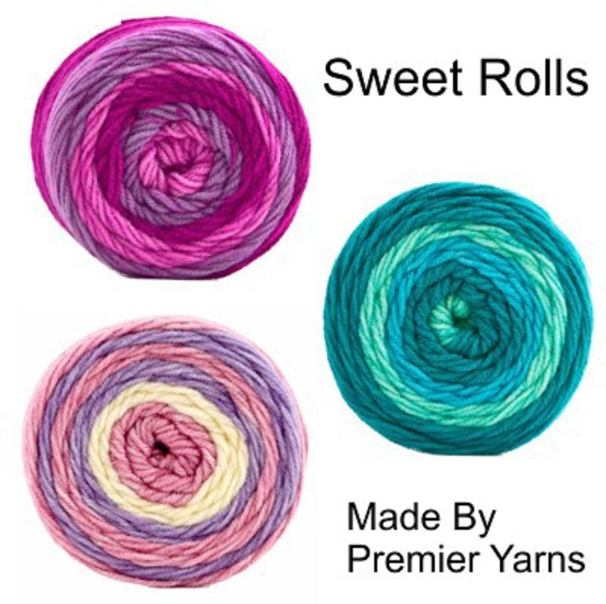 caralin 100g Hand Knitting Cake Yarn Gradient Ombre Colorful Crochet Woven  DIY Thread