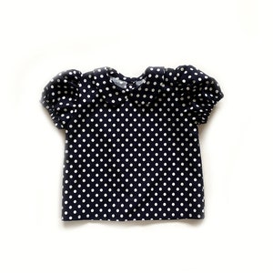 Cassandre Blouse - Black polka dots - Recycled polyester - Sézane