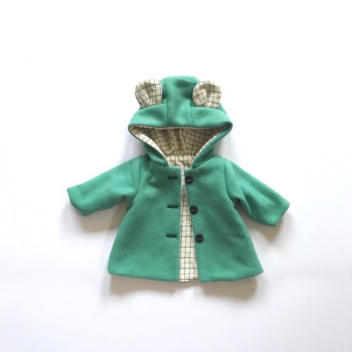 Bear Jacket Toddler Coat Fleece Coat for Kids Animal Etsy