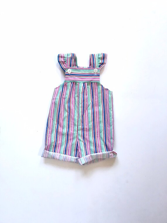 baby girl short dungarees