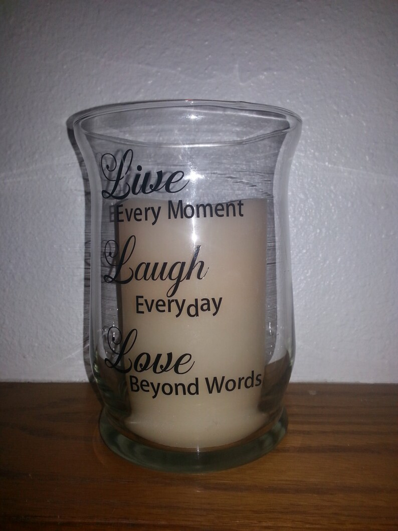 Personalized Large Hurricane Candle Holder Etsy