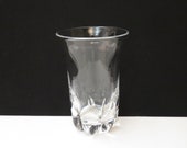 Antique Early 20th Century Steuben Glass Works Inverted Floral Vase Featuring Claw Foot Inspired Base