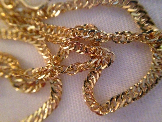 Beautiful Vintage 10k Yellow Gold Twisted Rope Ch… - image 4