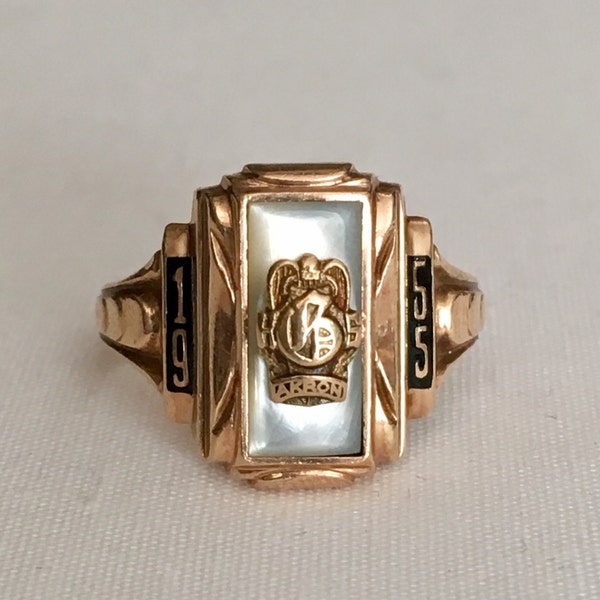 Vintage Class Ring Etsy