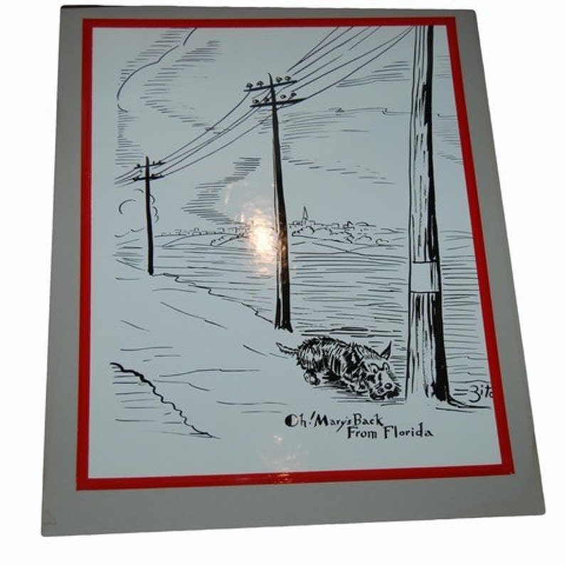 Vincenzo Zito Signed Pen & Ink Lithograph Etsy