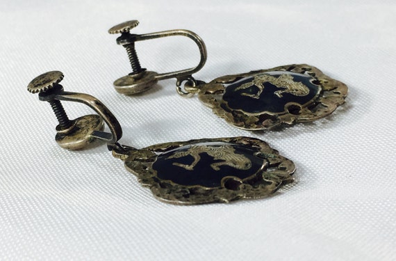 Vintage Sterling Silver Double Sided Dancing Godd… - image 5