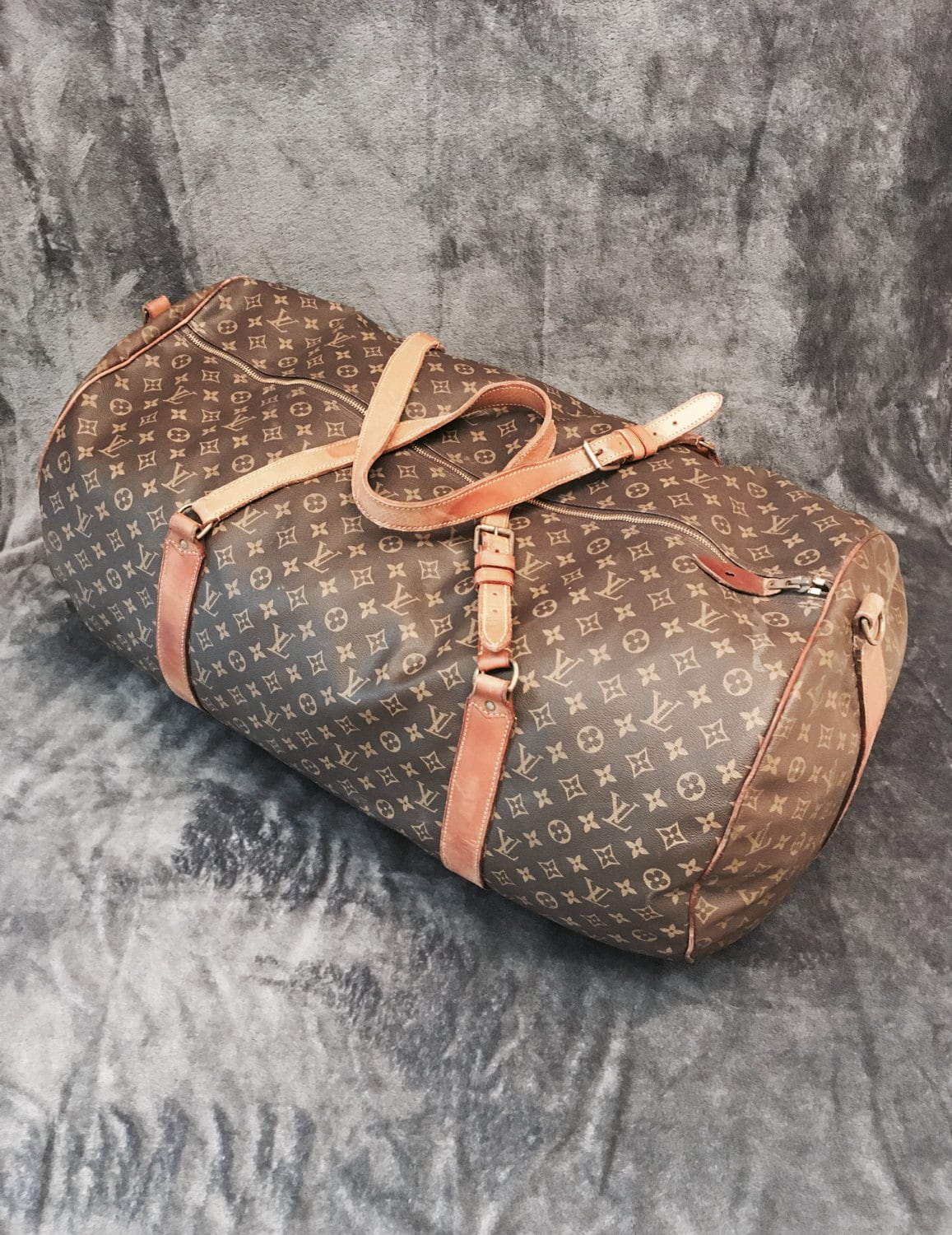 Louis Vuitton Monogram Sac Sport Shoe Trunk Duffle Upcycle Ready 6L524s at  1stDibs