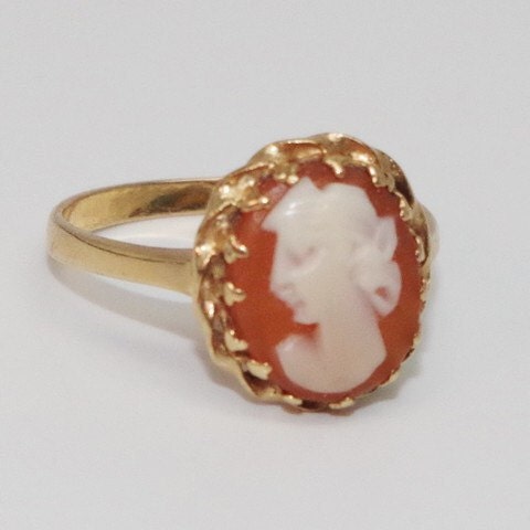 Vintage 14k Gold Hans Stern Romany Signed Rare Designer