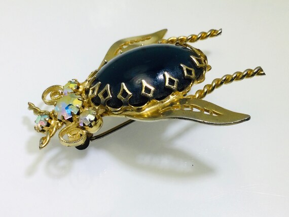 Vintage Steampunk Inspired Blue Belly Designer Be… - image 7