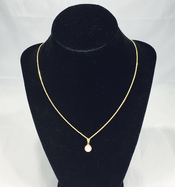 Vintage Italian 14k Gold Unoaerre Designer Necklac