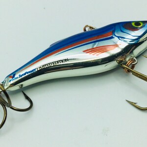 Leurre Rapala Rattlin' S Argent Coulant - Neuf, Pour La Pêche Aux Leurres
