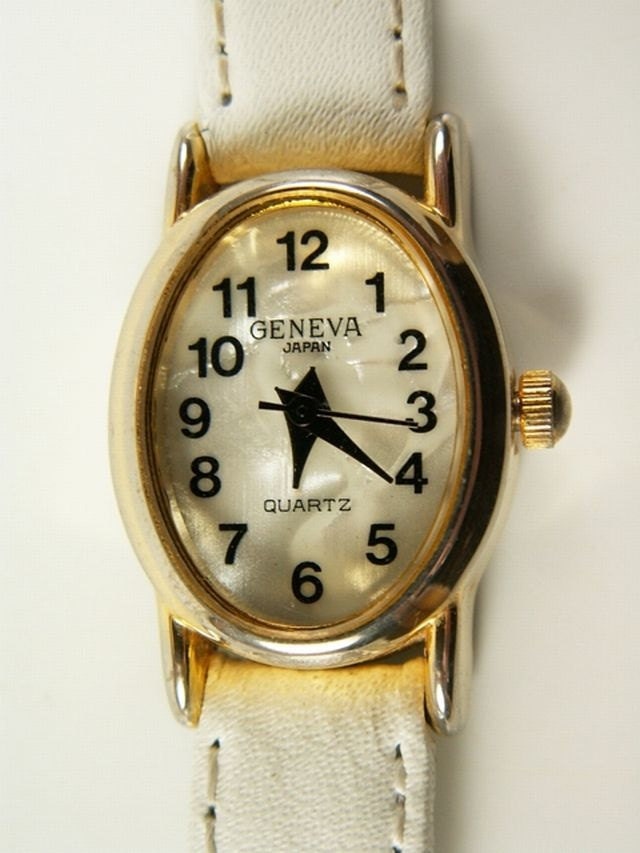 Buy Ladies Vintage Geneva Mother of Pearl Style Quartz Watch