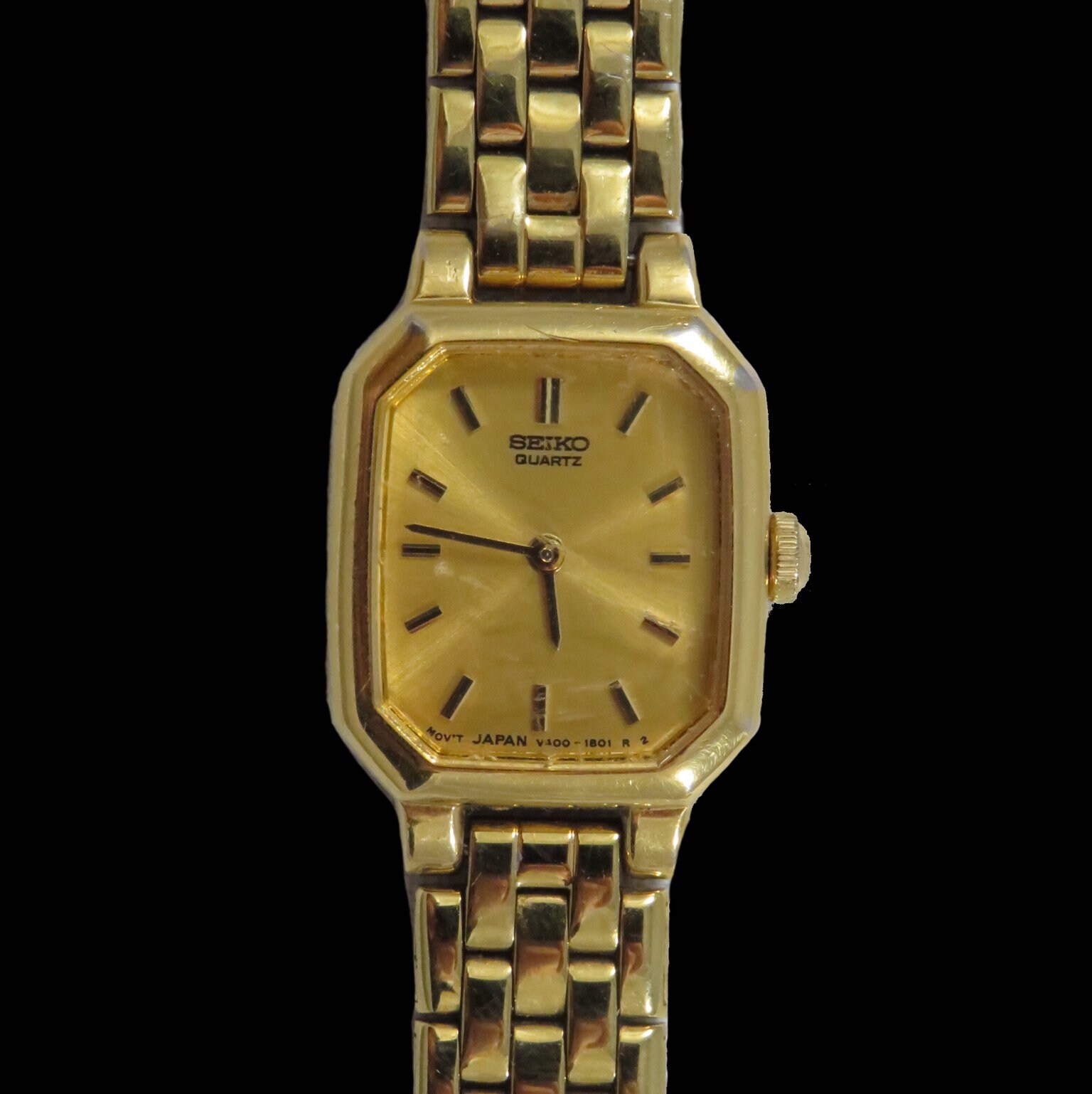 Vintage Ladies Gold Plated Seiko Quartz Wristwatch Featuring - Etsy  Australia