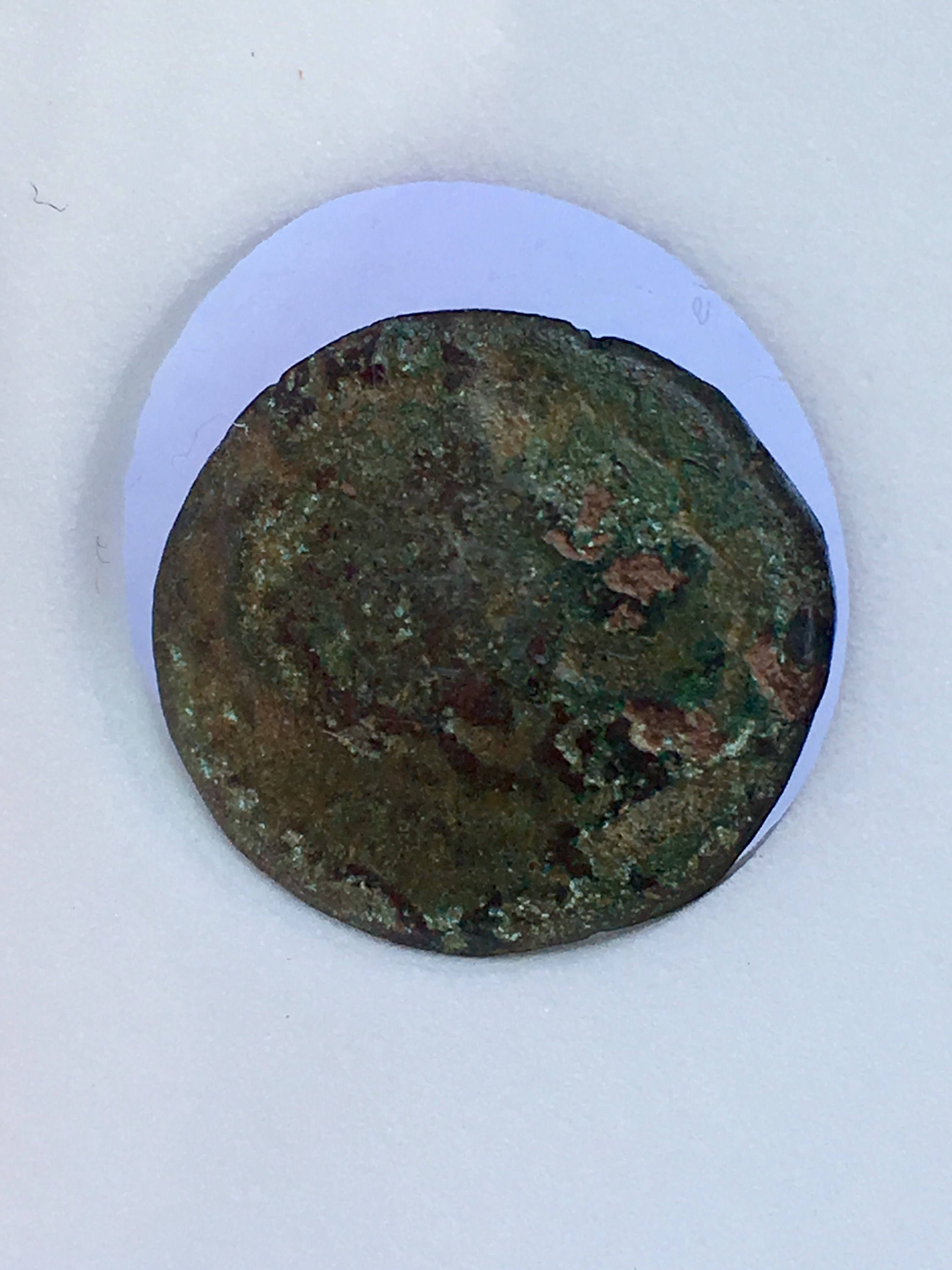 Ancient Greek Bronze Coin Circa 400 BC 300 AD Featuring Professional