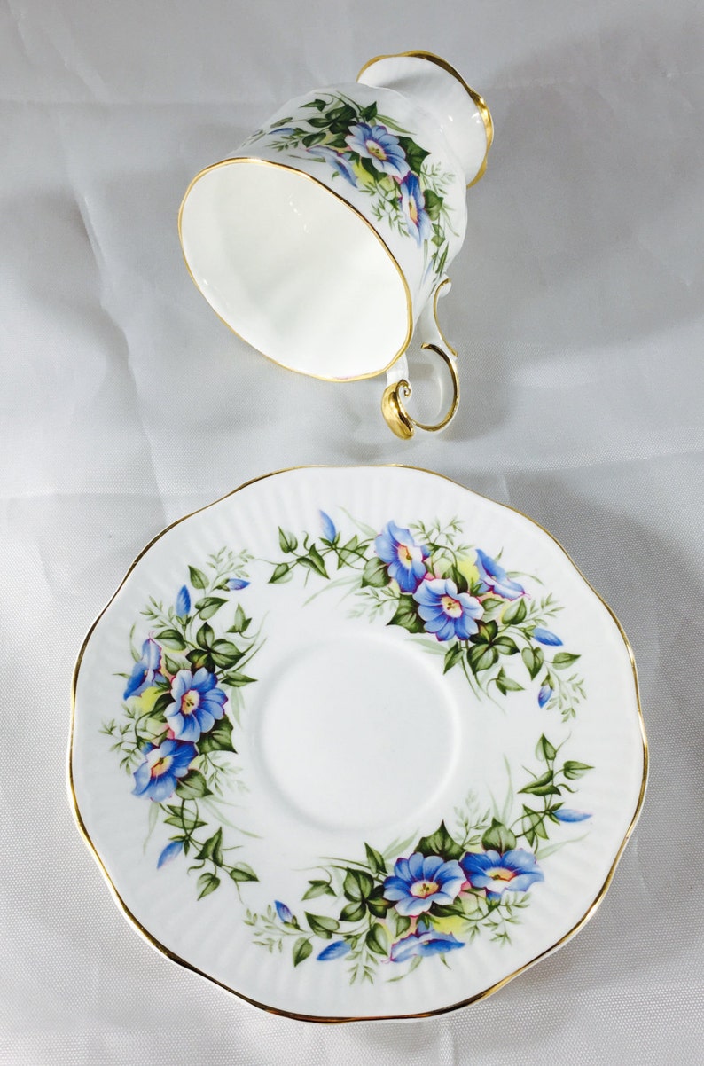 Vintage Rosina Fine England Bone China Wild Flower Pattern Etsy