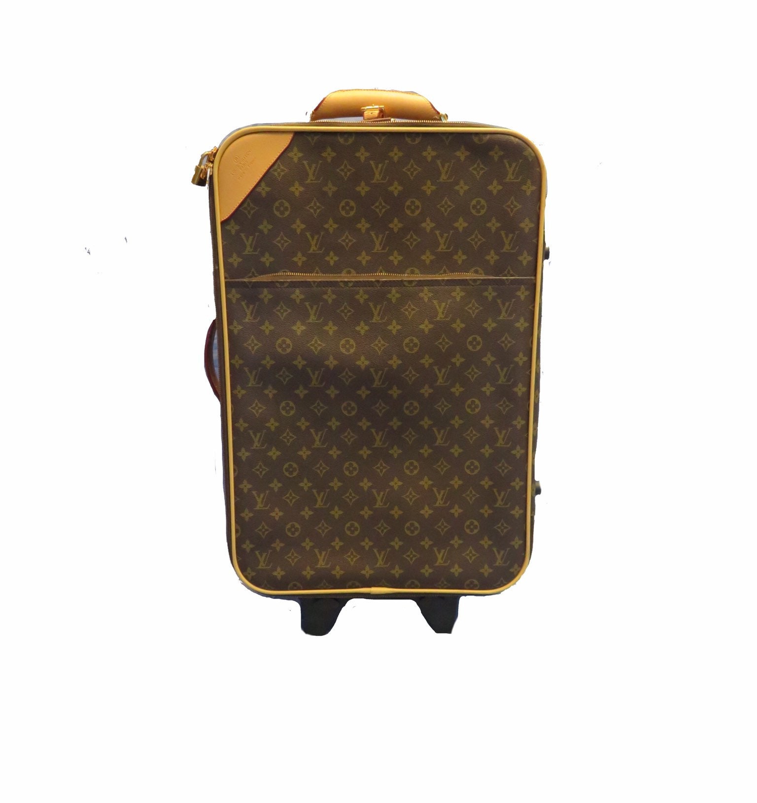 Sold at Auction: A Louis Vuitton Pegase 50 Canvas Cabin/Travel Case. The  chocolate brown canvas material with monogra