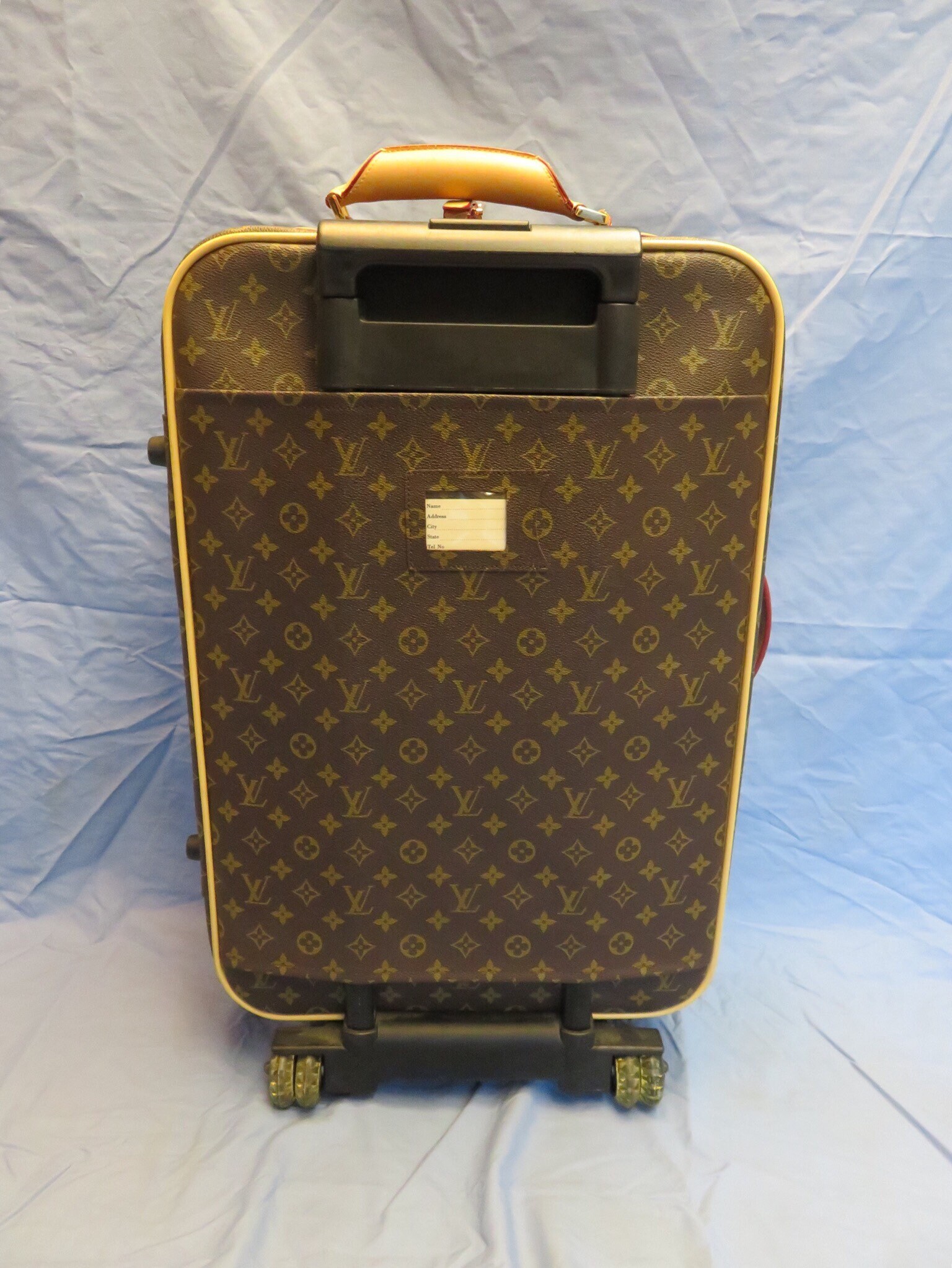 Louis Vuitton Pégase 50 Suitcase (Authentic Pre-Owned) Leather Travel Bag  Pegase