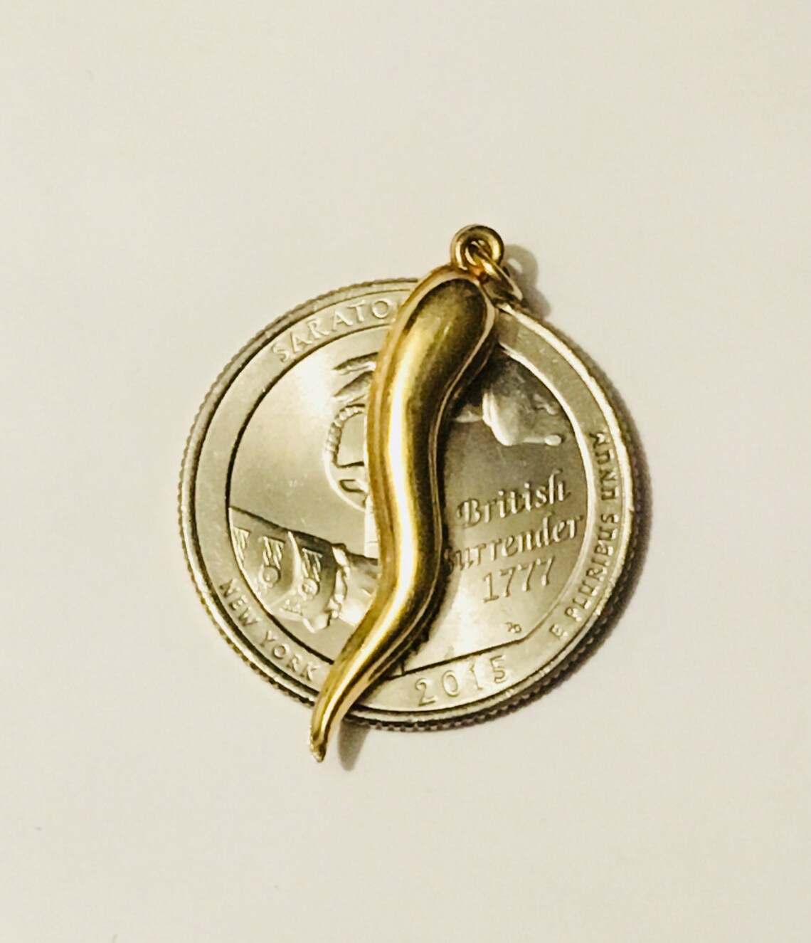 Vintage 14k Gold Devils Horn Cornicello Designer Necklace Etsy