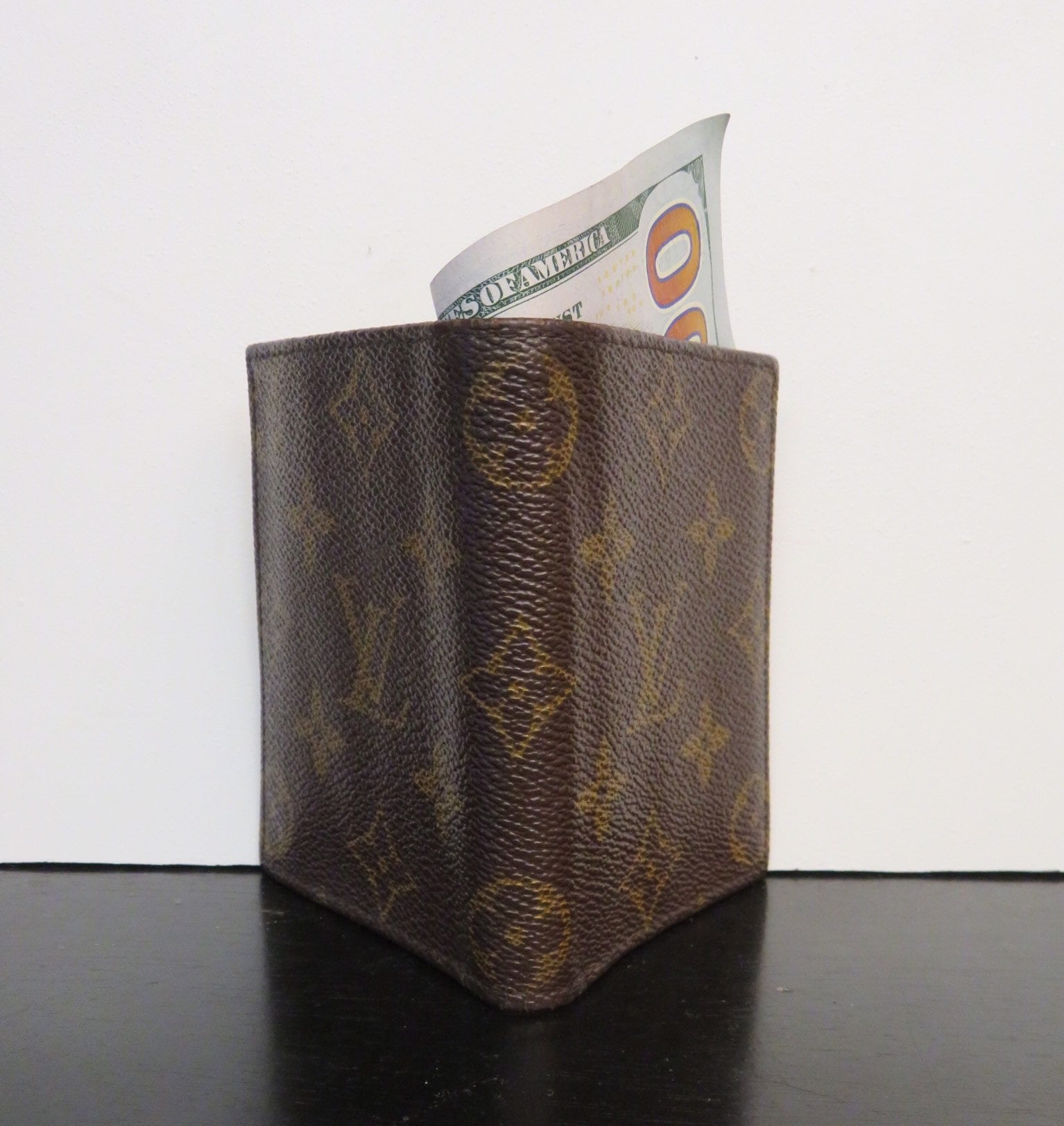 Louis Vuitton Félicie Chain Wallet in Monogram with Custom Made