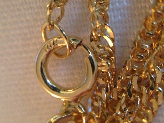 Beautiful Vintage 10k Yellow Gold Twisted Rope Ch… - image 3