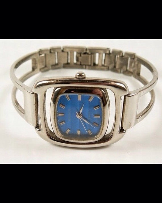 Vintage Ladies Rumours Quartz Silver Tone Watch Fe
