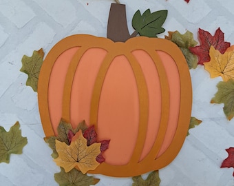 Pumpkin Plaque - Halloween Decor - Halloween pumpkin