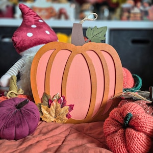 Pumpkin Plaque - Halloween Decor - Halloween pumpkin