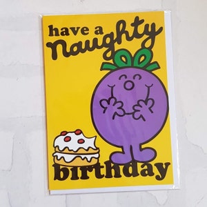 Naughty happy birthday cards for men - Etsy Österreich