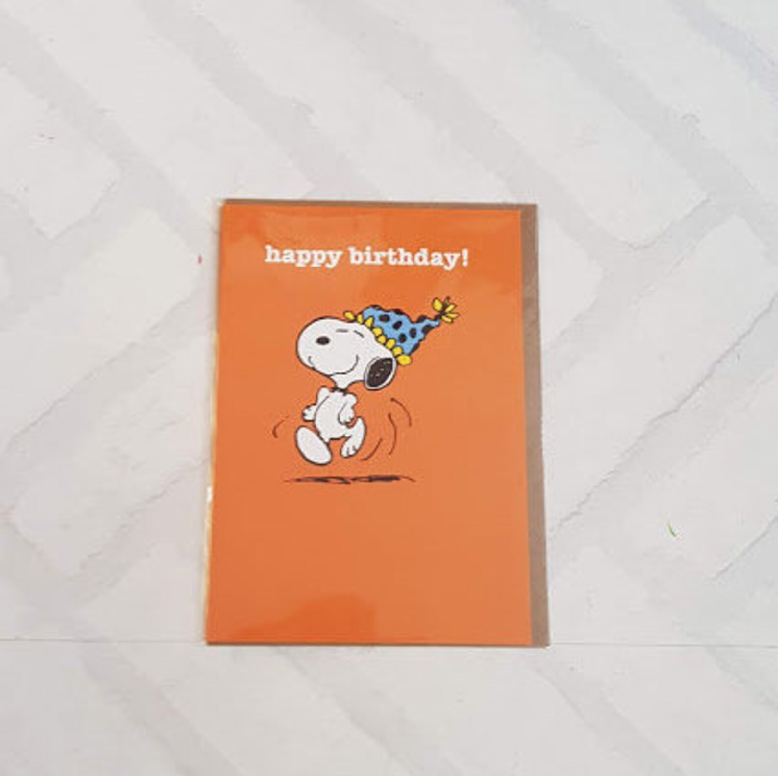 Snoopy Happy Birthday Card Snoopy Card Happy Birthday Card Etsy UK