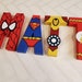 see more listings in the Superhero  LETTERS section