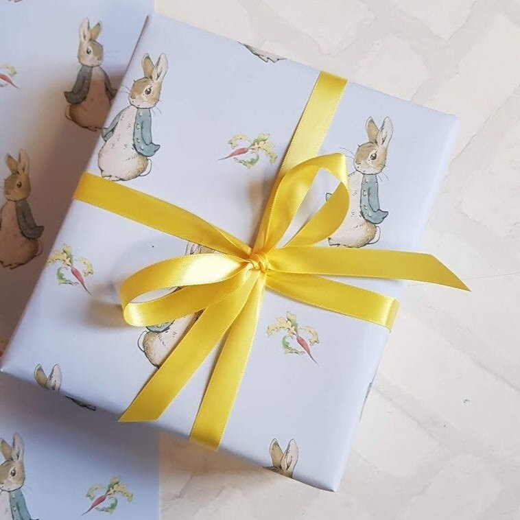 Peter Rabbit Wrapping Paper Beatrix Potter Gift Wrap Peter Etsy UK