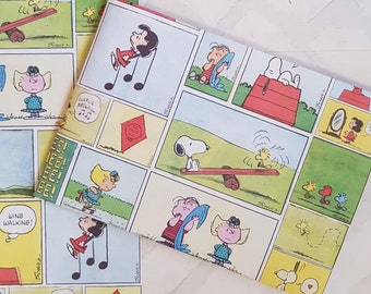 Snoopy Comic Geschenkpapier - Peanuts Geschenkverpackung