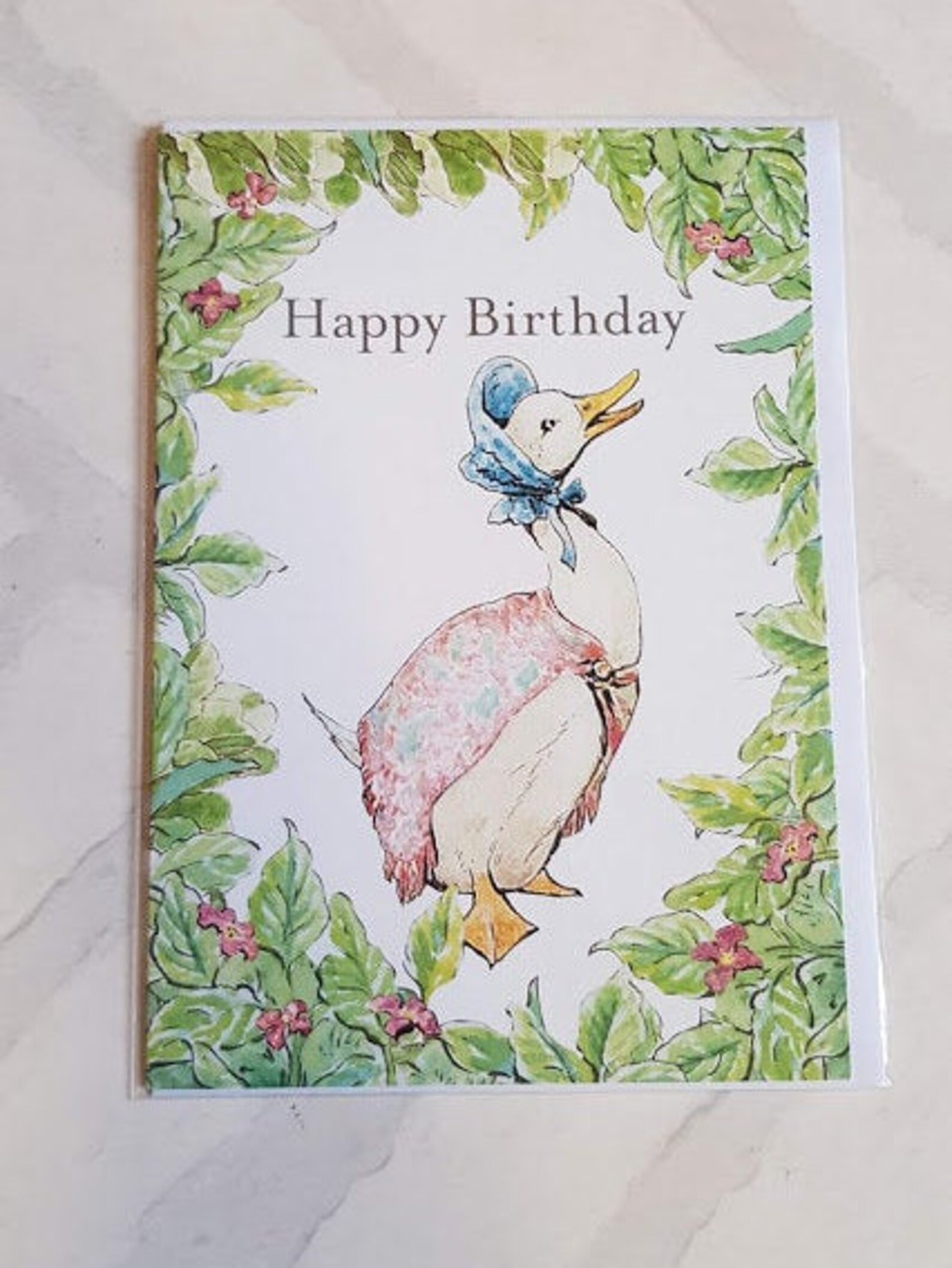 Beatrix Potter Card Birthday Card Card for Her Card for - Etsy