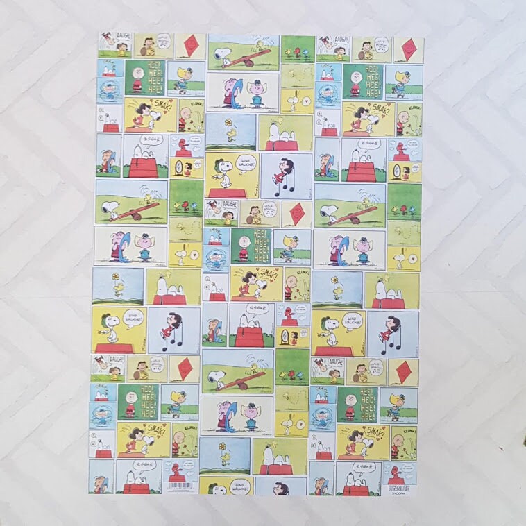 Birthday Snoopy Gift Wrapping Paper — Snoopy's Gallery & Gift Shop