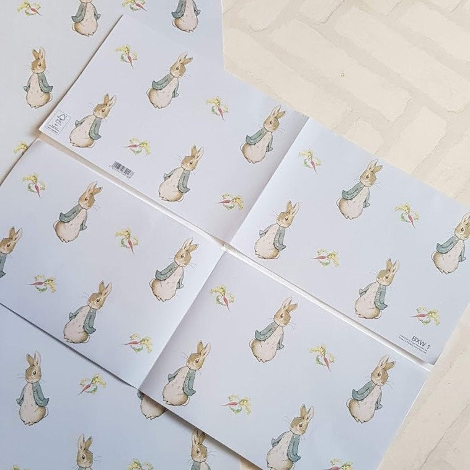 Peter Rabbit Wrapping Paper Beatrix Potter Gift Wrap Peter Etsy UK