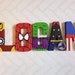 see more listings in the Superhero  LETTERS section