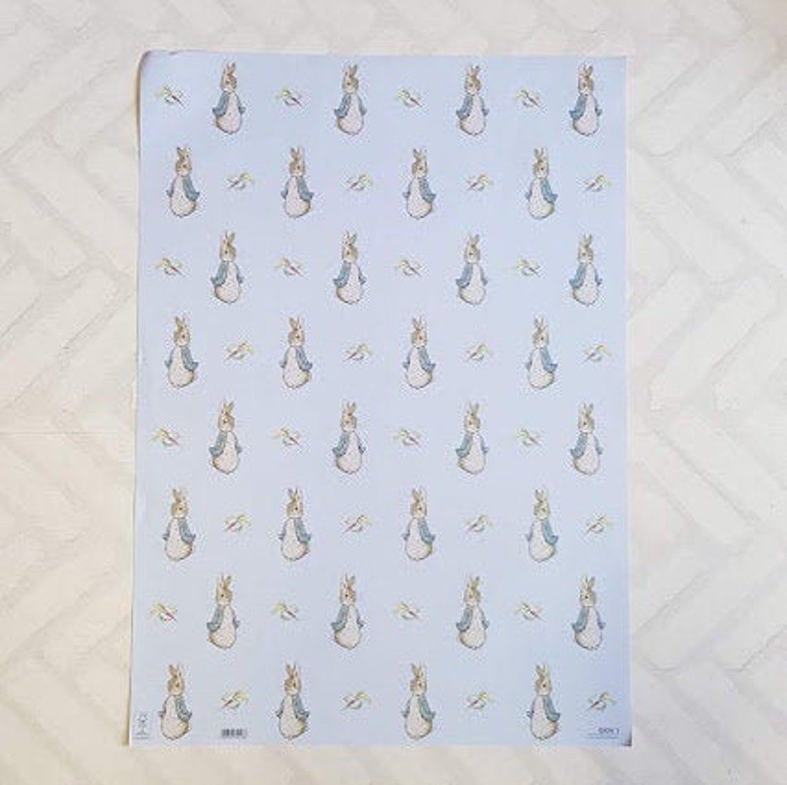 Peter Rabbit Wrapping Paper Beatrix Potter Gift Wrap Peter Etsy UK