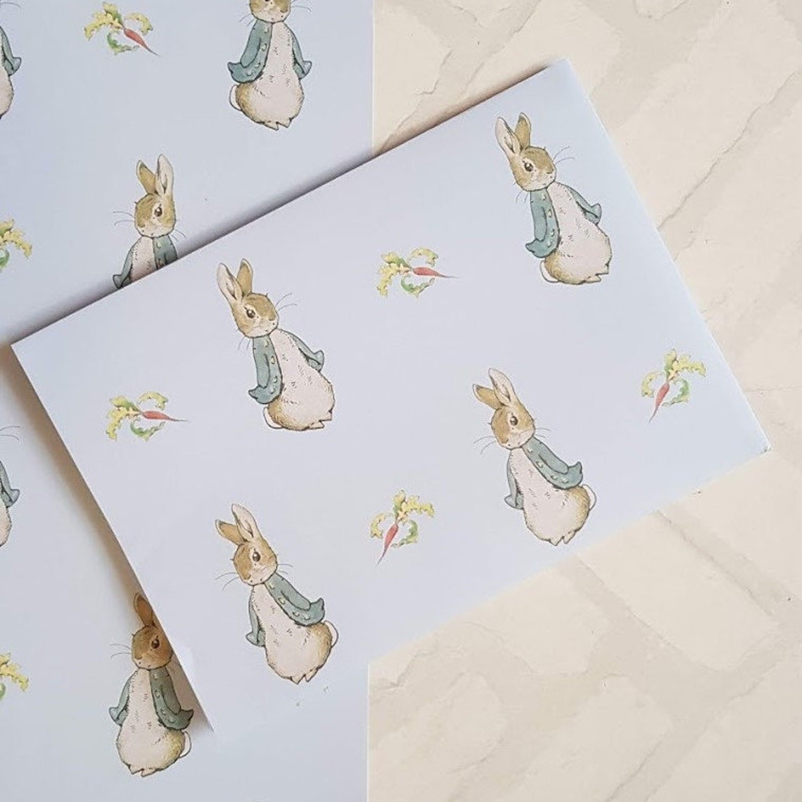 Peter Rabbit Wrapping Paper Beatrix Potter Gift Wrap Peter Etsy UK
