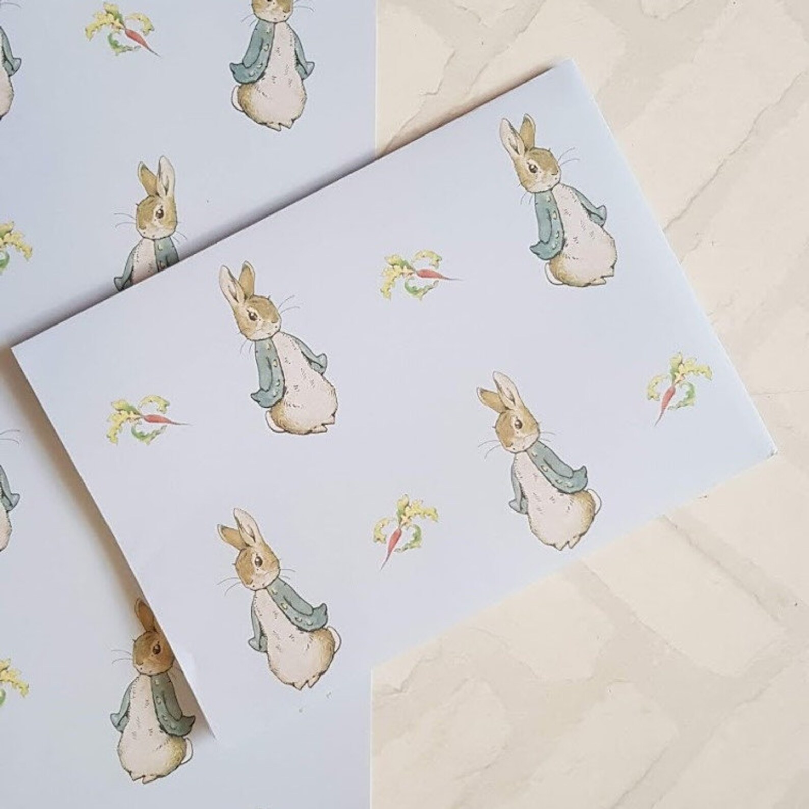 Peter Rabbit Wrapping Paper Beatrix Potter Gift Wrap Peter Etsy UK