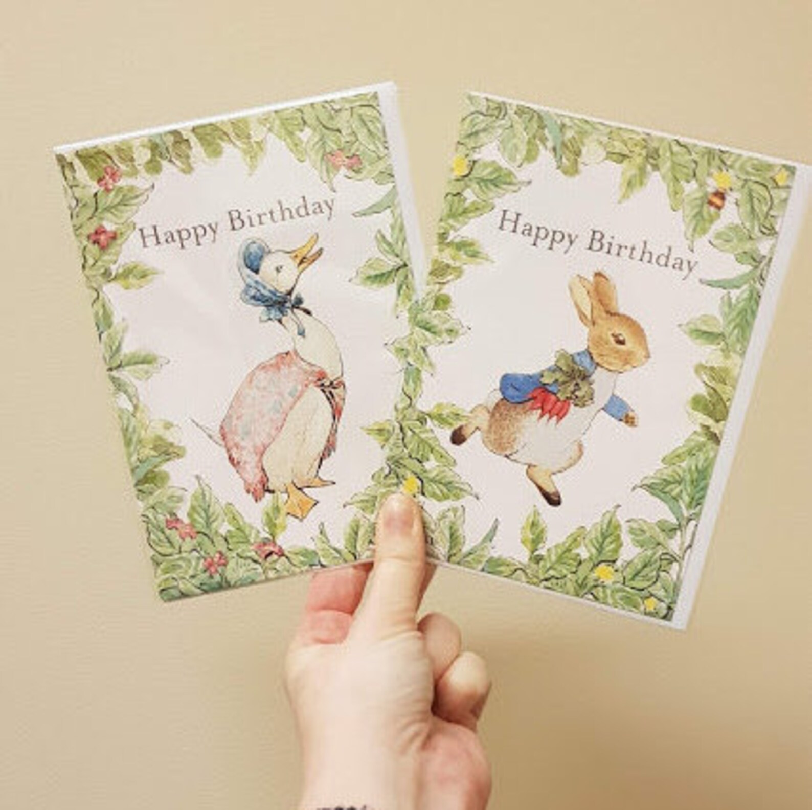 Beatrix Potter Card Birthday Card Card for Her Card for | Etsy