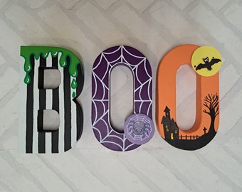 Halloween BOO - Halloween Decor - spooky BOO