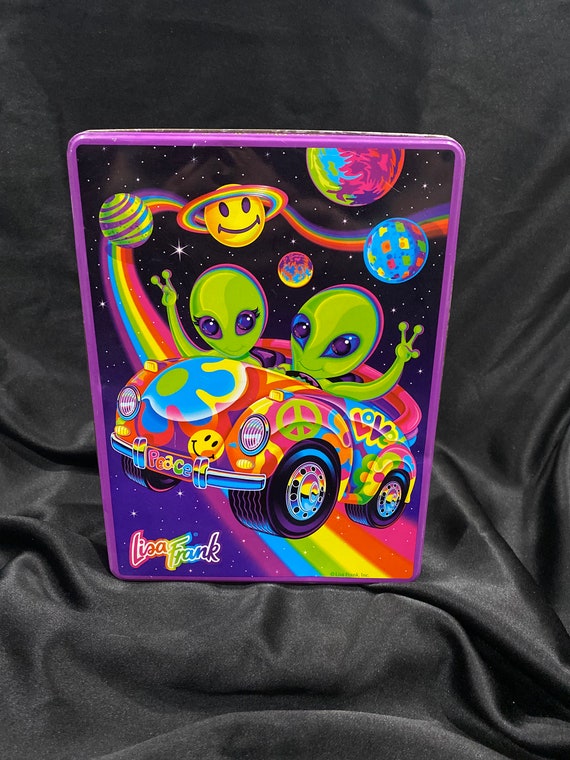 Vintage Lisa Frank Zoomer and Zorbit Tin - Etsy