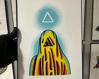 Wydruk artystyczny The Void Tattoo Flash