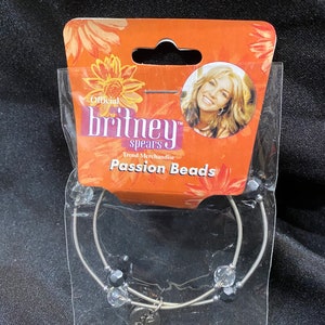 RARE Britney Spears Passion Beads bracelet SEALED