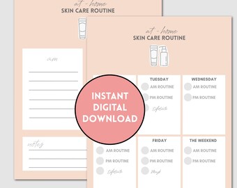 DIGITAL AT-HOME Skin Routine Guide for Estheticians